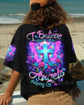 Cowgic I Believe There Are Angels Among Us Women's All Over Print Shirt