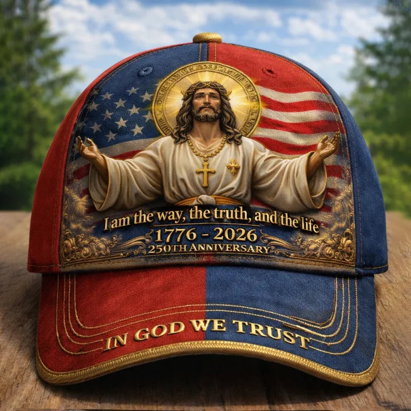 Cowgic US Retro 250th Anniversary Printed Cap v13