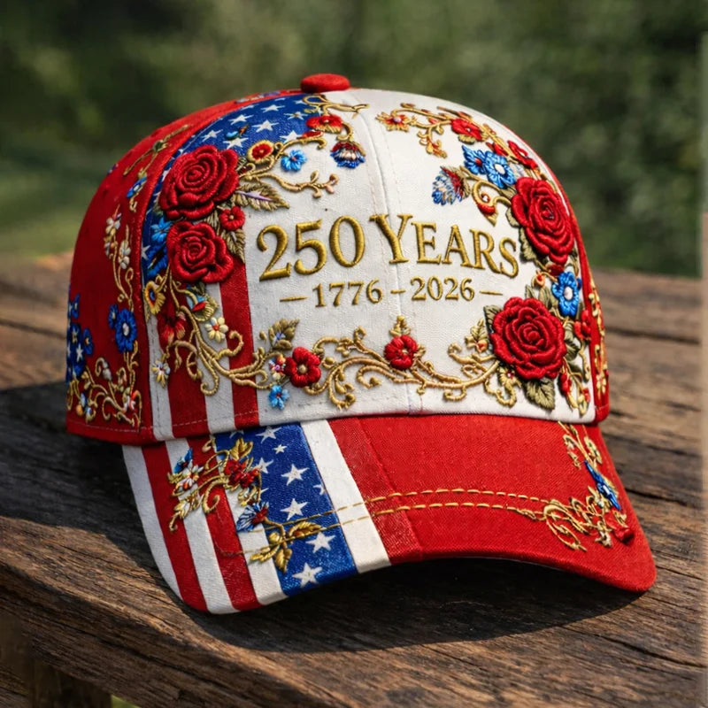 Cowgic US Retro 250th Anniversary Printed Cap v12