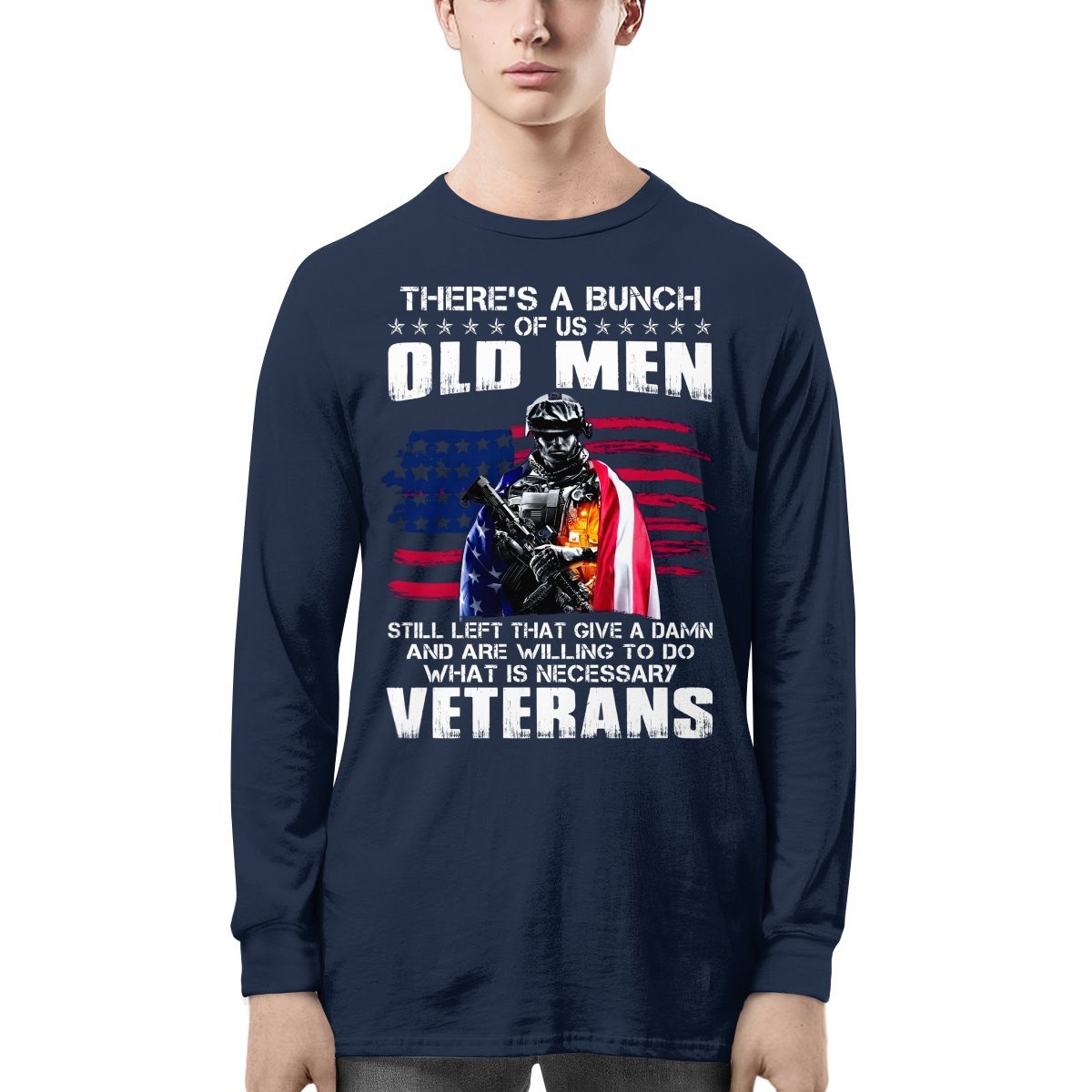 Cowgic There's A Bunch Of Us Old Men Veteran