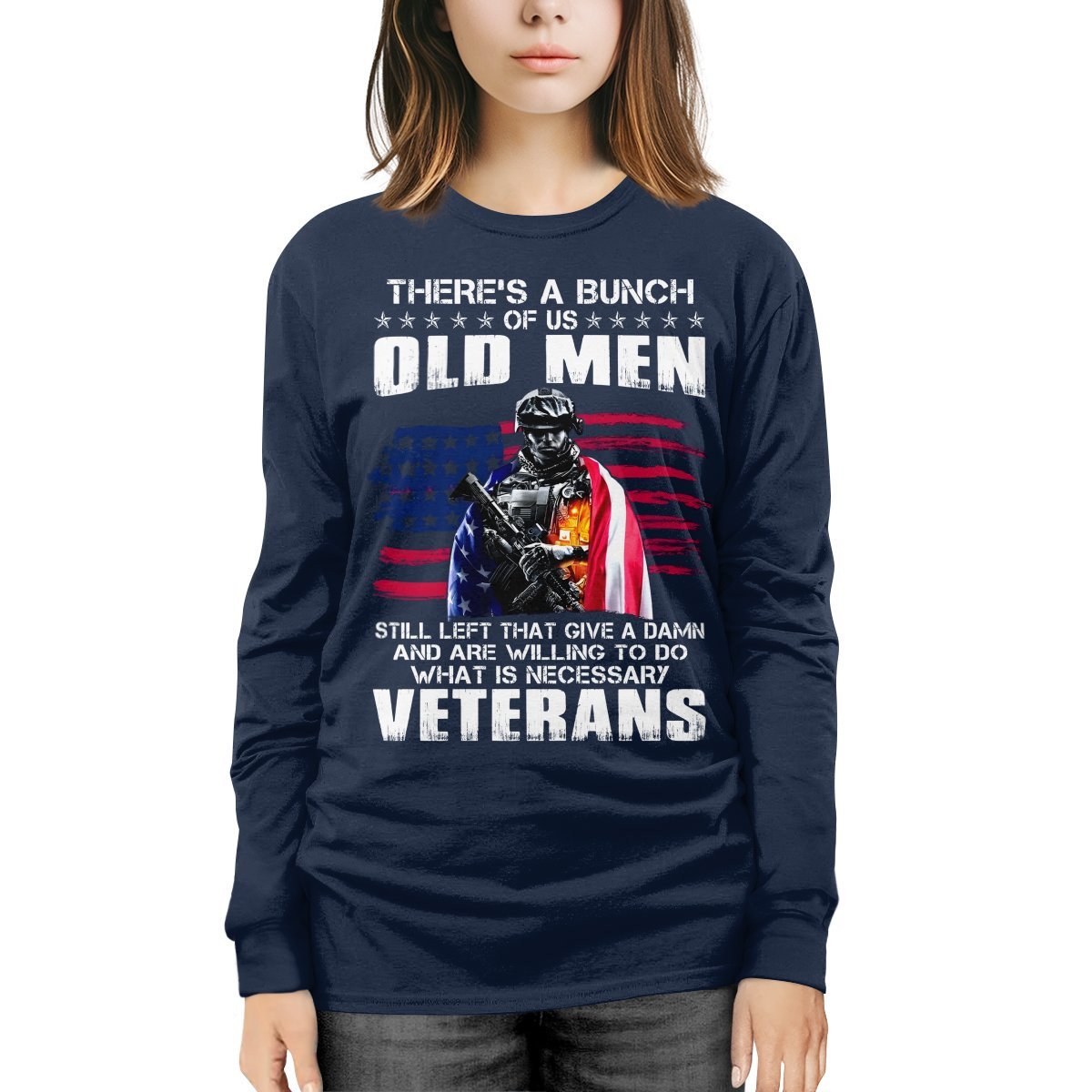 Cowgic There's A Bunch Of Us Old Men Veteran