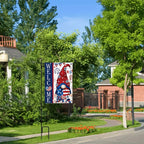 Cowgic Welcome Patriotic Garden Flag