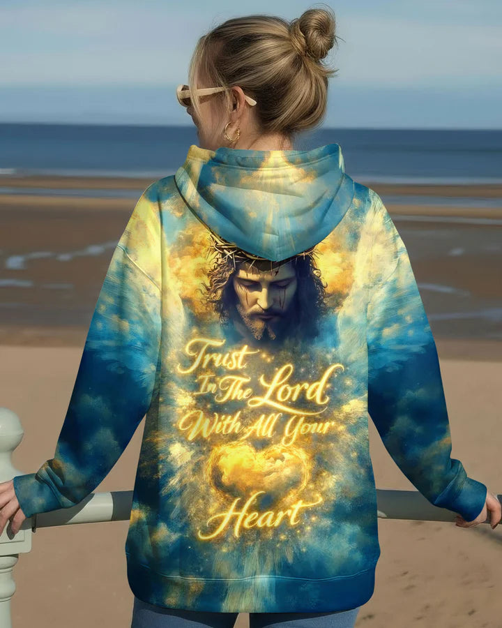 Cowgic Trust In The Lord With All Your Heart Women's All Over Print Shirt