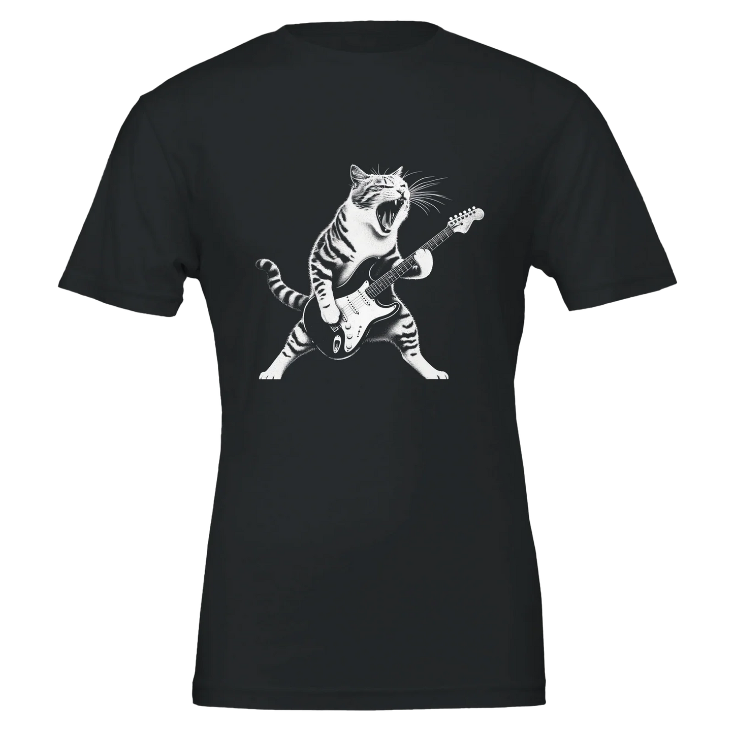 Cowgic Funny Cat & Guitar