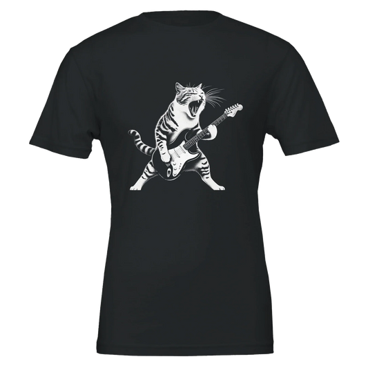Cowgic Funny Cat & Guitar
