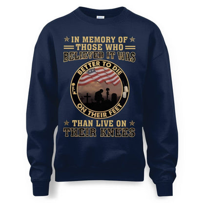 Cowgic Better To Die On Their Feet Than To Live On Their Knees Veteran
