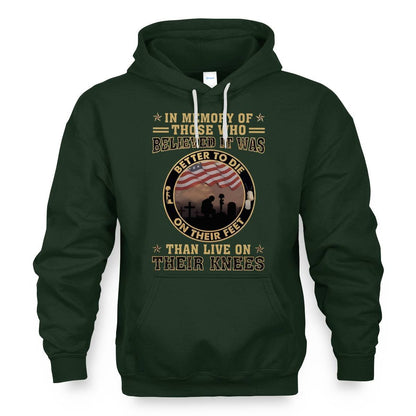 Cowgic Better To Die On Their Feet Than To Live On Their Knees Veteran