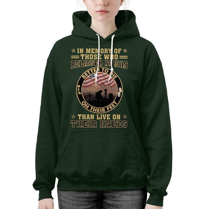 Cowgic Better To Die On Their Feet Than To Live On Their Knees Veteran