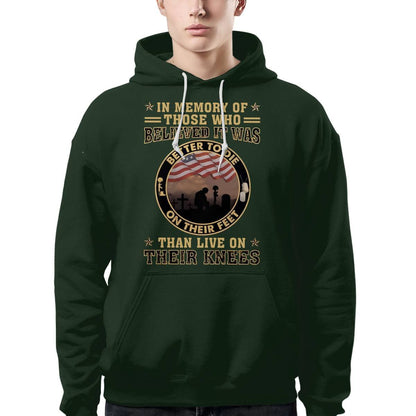 Cowgic Better To Die On Their Feet Than To Live On Their Knees Veteran