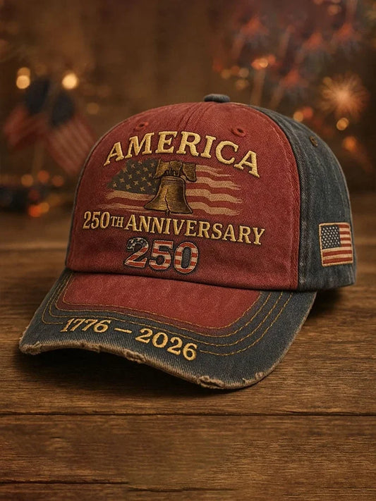 Cowgic US Retro 250th Anniversary Printed Cap v9