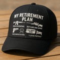 Cowgic Veterans Art Print MY RETIREMENT Cap