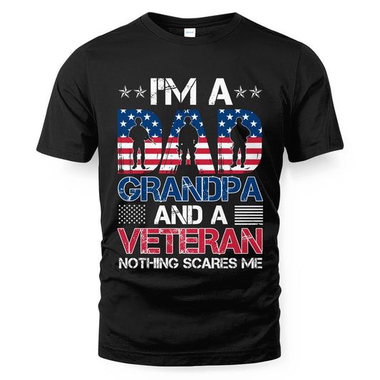 Cowgic U.S Veteran Nothing Scares Me