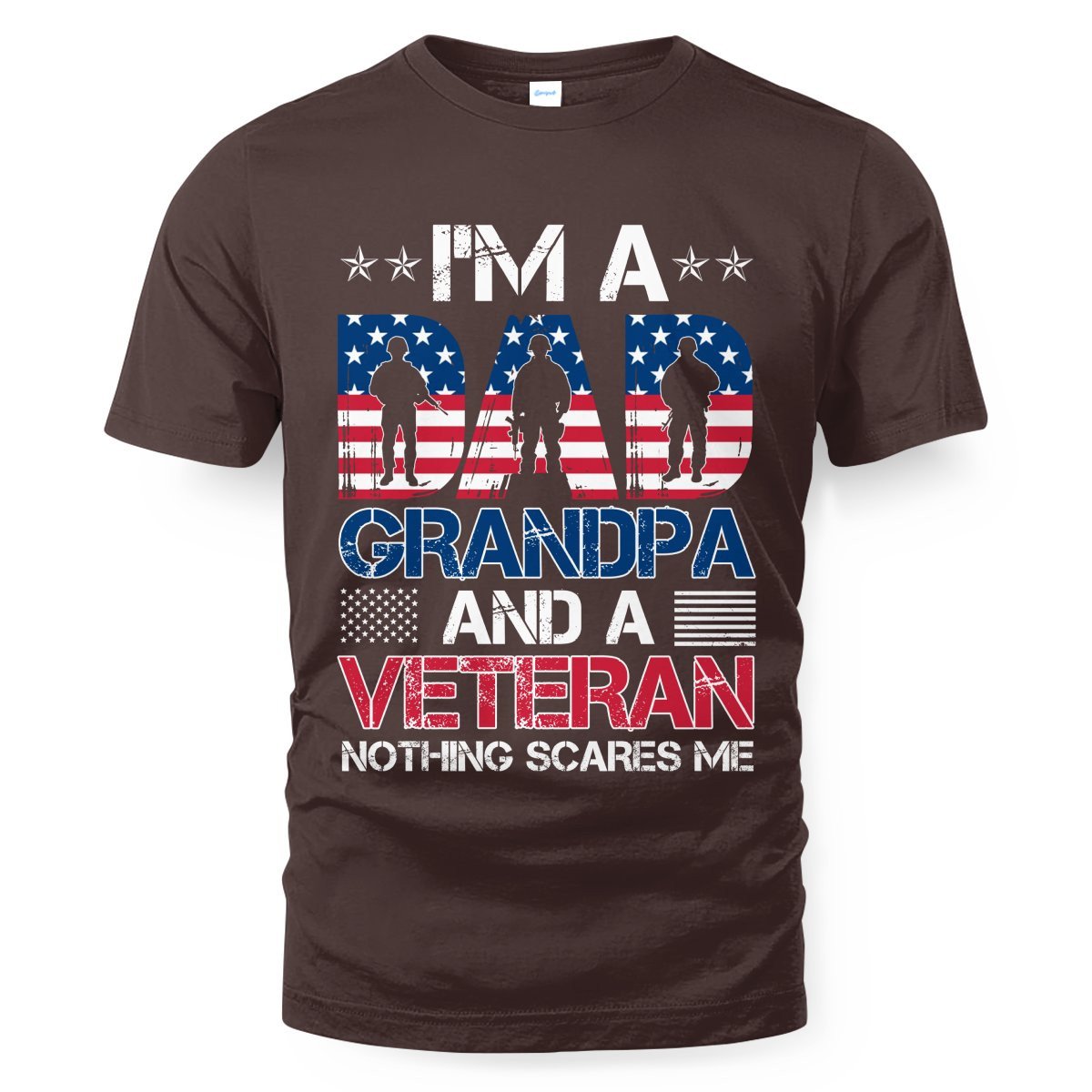 Cowgic U.S Veteran Nothing Scares Me