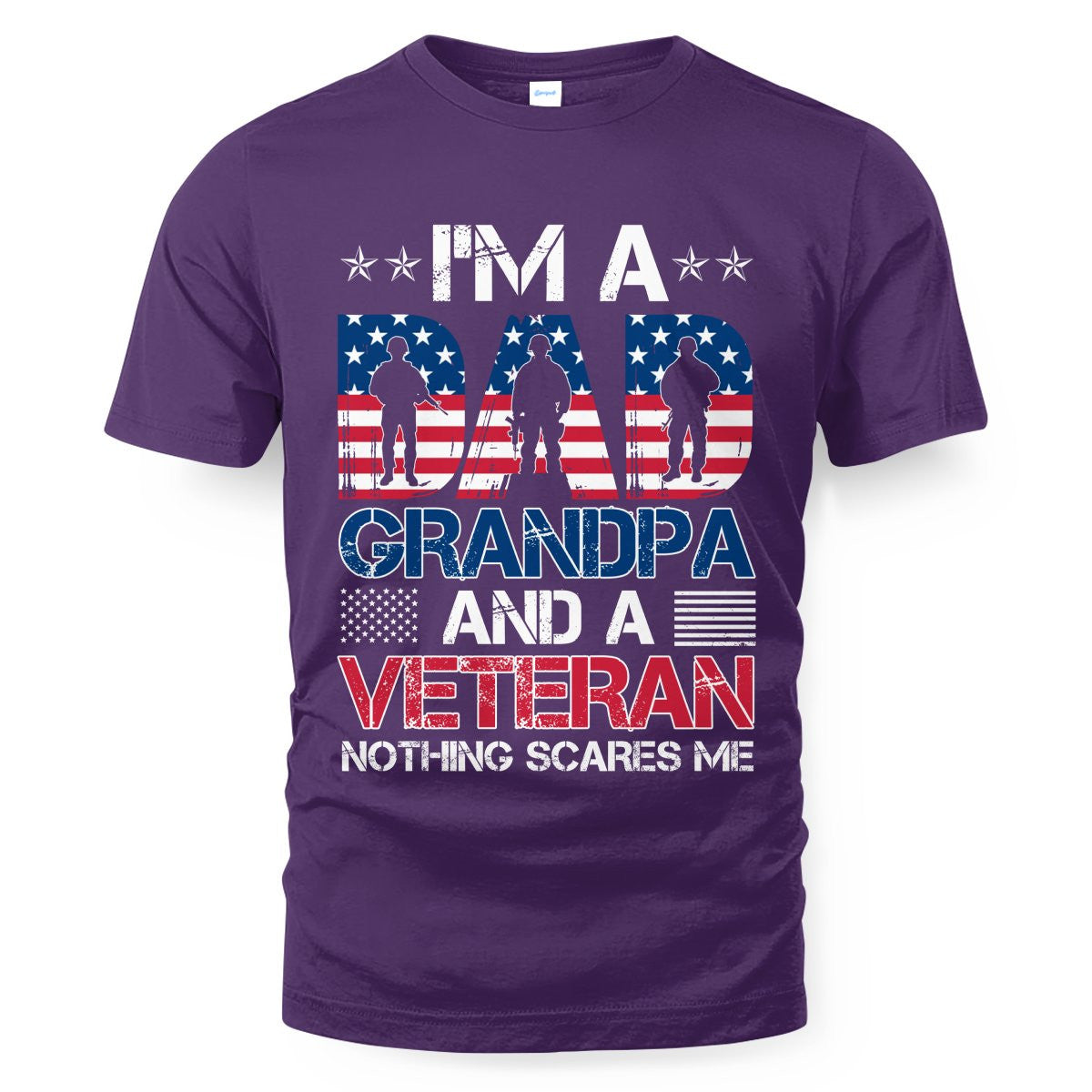 Cowgic U.S Veteran Nothing Scares Me