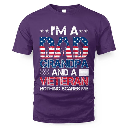 Cowgic U.S Veteran Nothing Scares Me