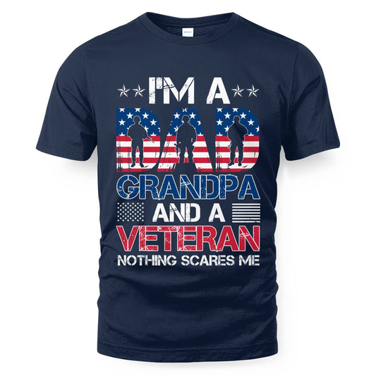 Cowgic U.S Veteran Nothing Scares Me