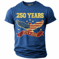 Cowgic America's 250th Anniversary Men's American US Flag v3 T Shirt