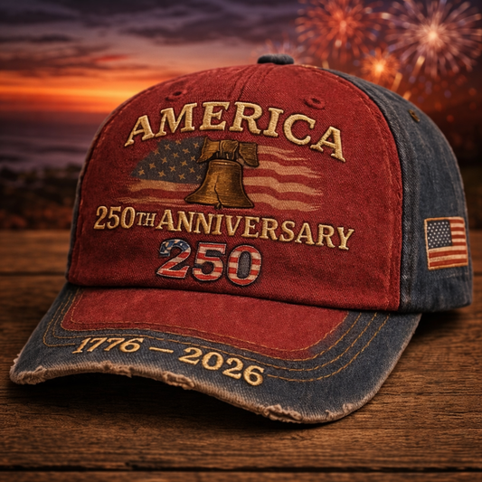 Cowgic US Retro 250th Anniversary Printed Cap v9