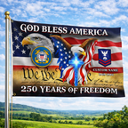 Cowgic U.S. Coast Guard - Flying Flag Custom