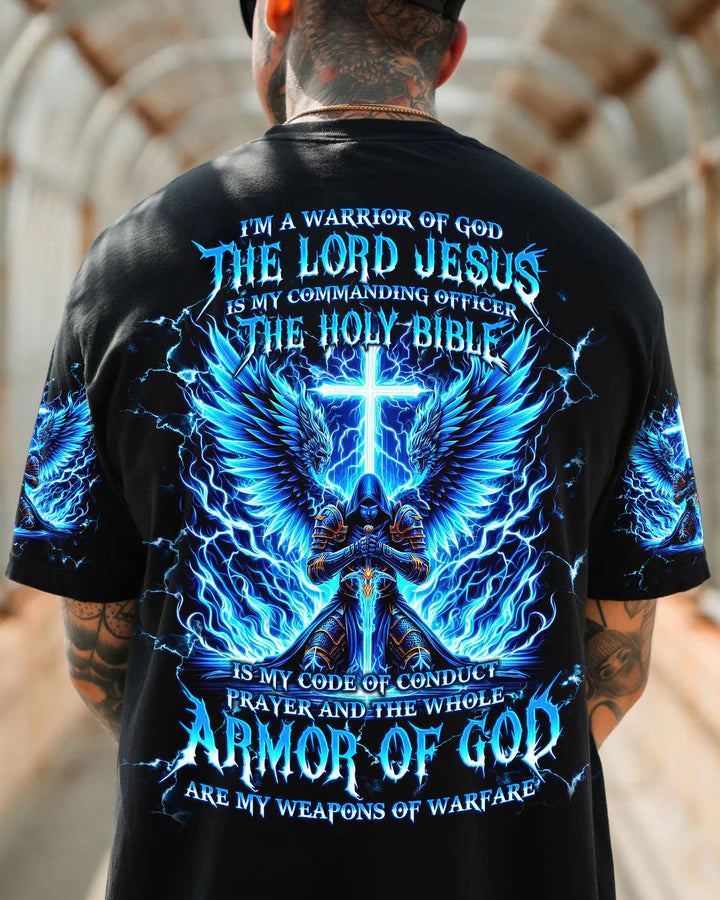 Cowgic I'm A Warrior Of God Men's All Over Print Shirt