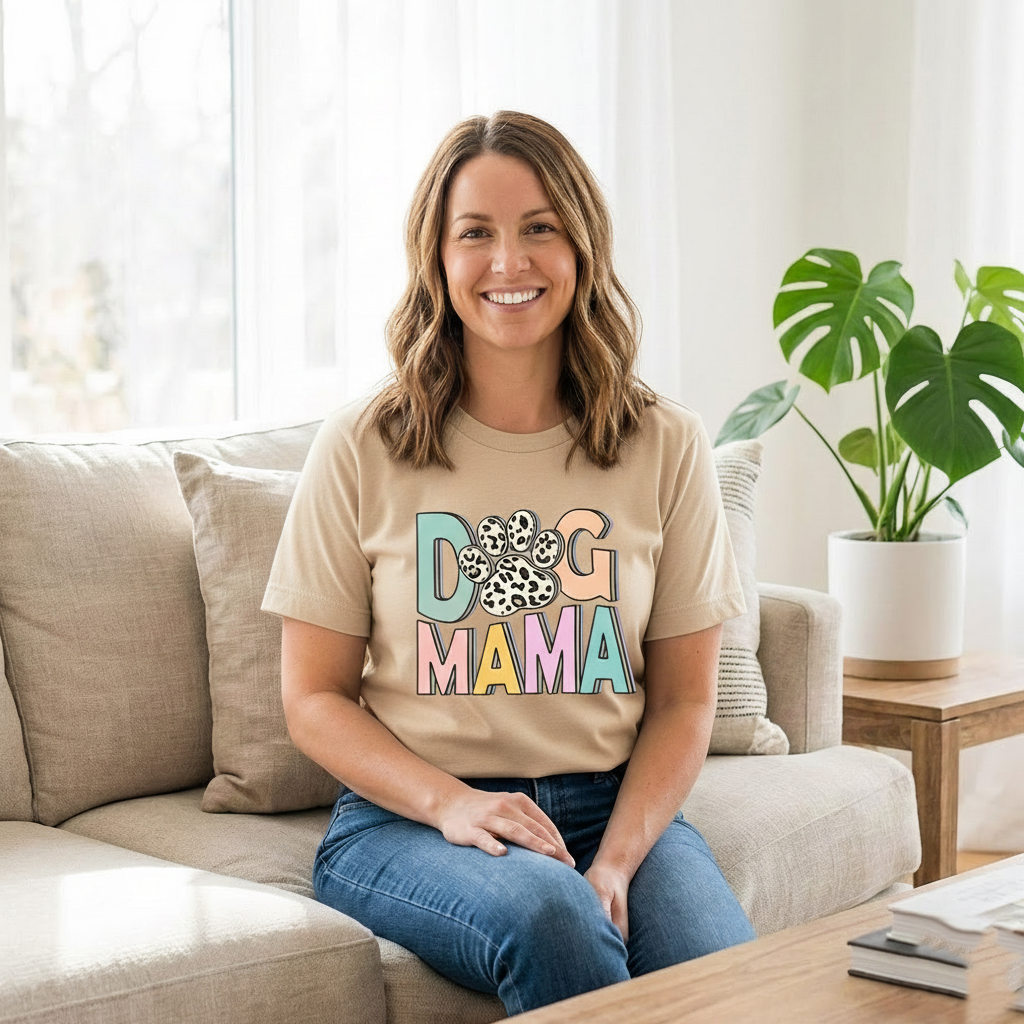 Dog Mom Unisex Shirt, Dog Mama Sweater