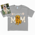 Custom Dog Mom Shirt with Pet Names, Personalized Shirt