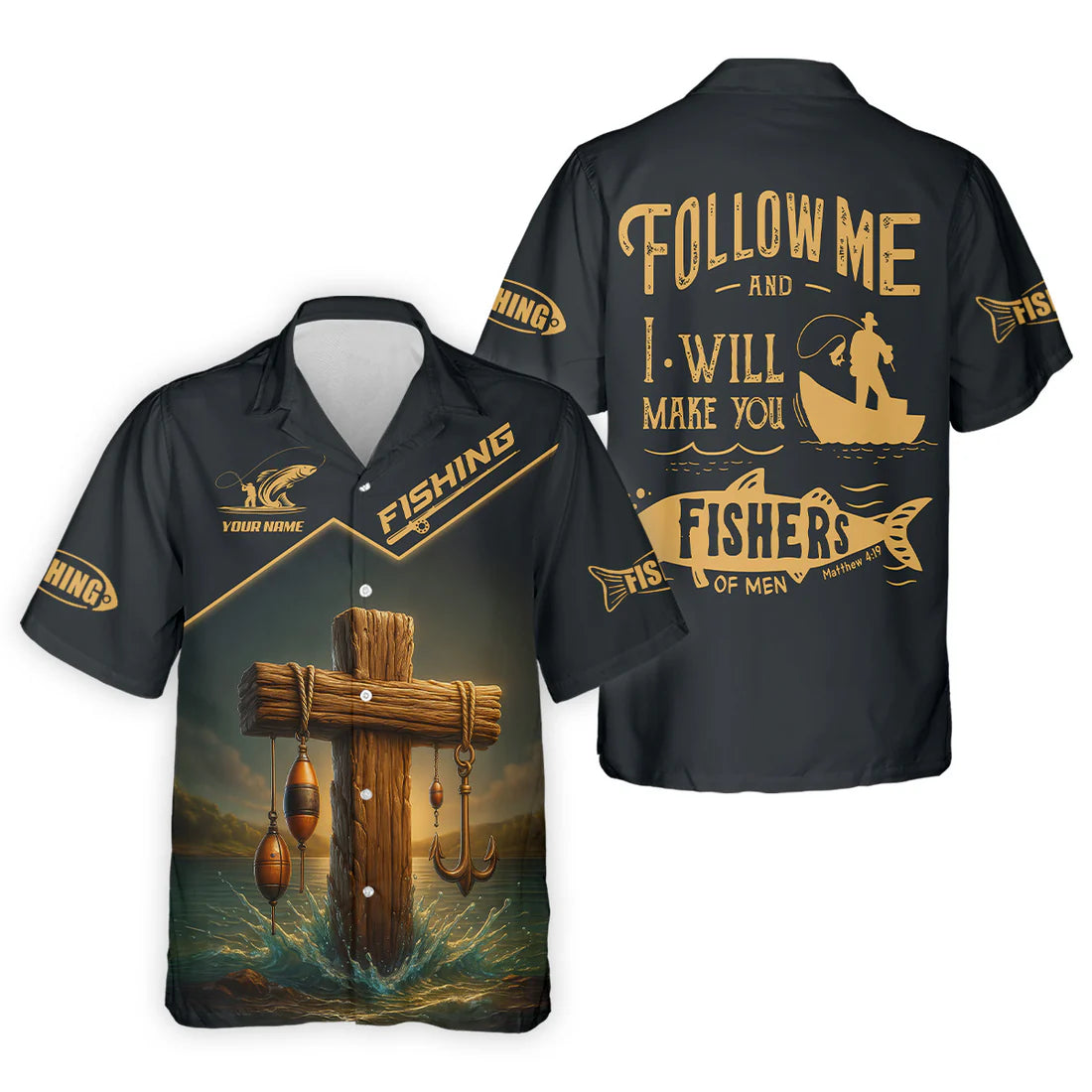 Cowgic Personalized Follow Me And I Will Make You Fishers Of Men