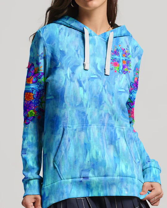 Cowgic I Can Do All Things Floral Women's All Over Print Shirt