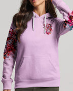 Cowgic Blessed Lucky Cross Floral Women’s All Over Print Shirt