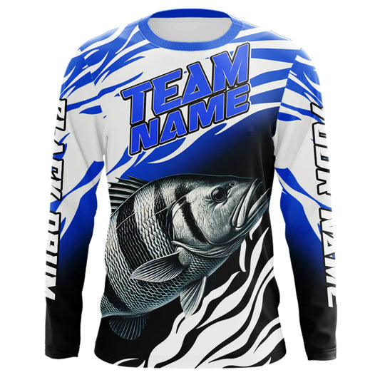 Cowgic Personalized Black Drum Fishing Jerseys For Fishing Team