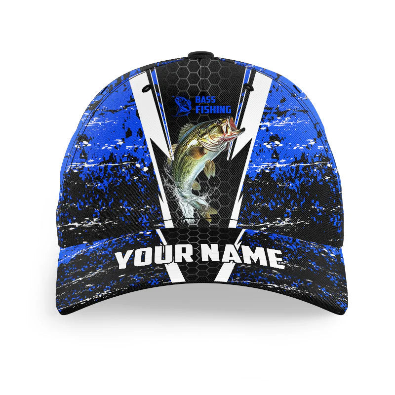 Cowgic Custom Name Largemouth Bass Fishing Classic Cap