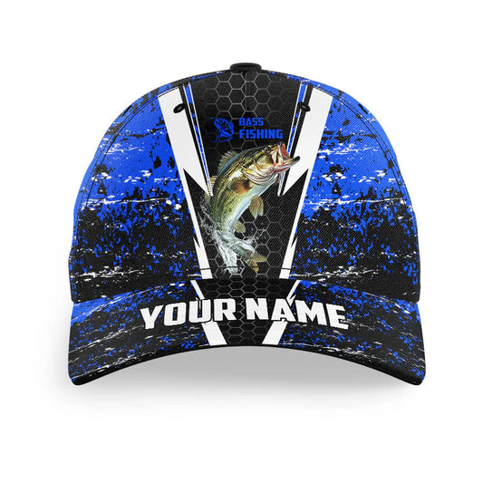 Cowgic Custom Name Largemouth Bass Fishing Classic Cap