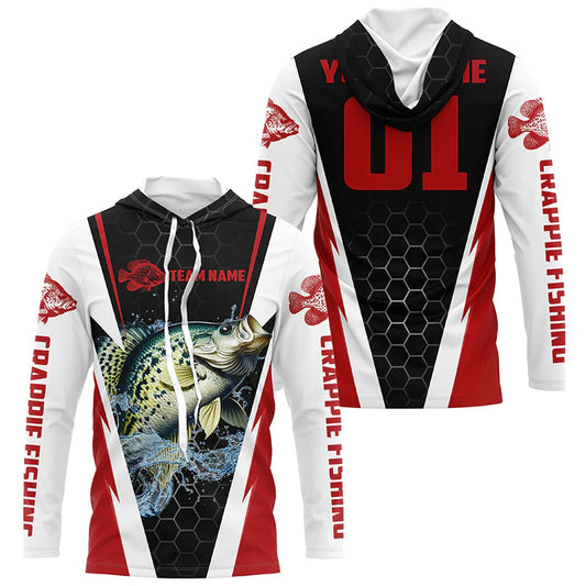 Cowgic Personalized Red Crappie Tournament Shirt
