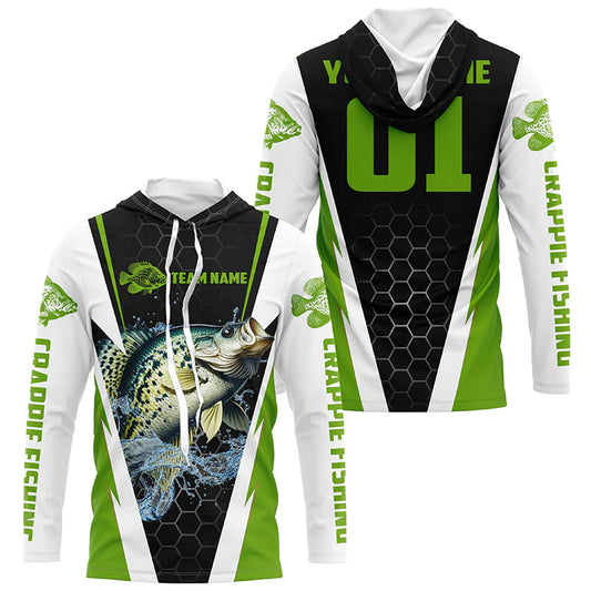 Cowgic Personalized Green Crappie Tournament Shirt