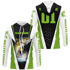Cowgic Personalized Green Walleye Tournament Shirt