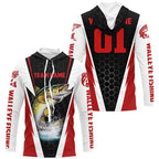 Cowgic Personalized Red Walleye Tournament Shirt
