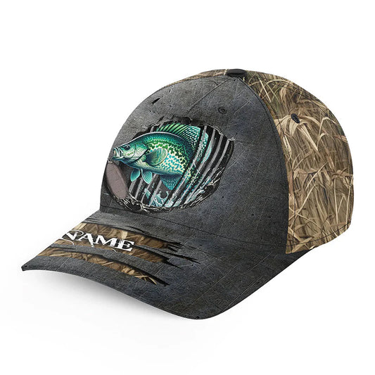 Cowgic Custom Name Crappie Fishing Classic Cap