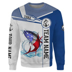 Cowgic Personalized Tuna Fishing American Flag