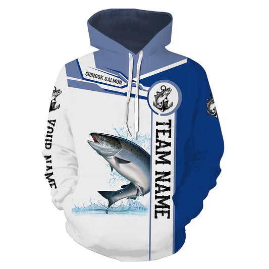 Cowgic Personalized Chinook Salmon Hoodie
