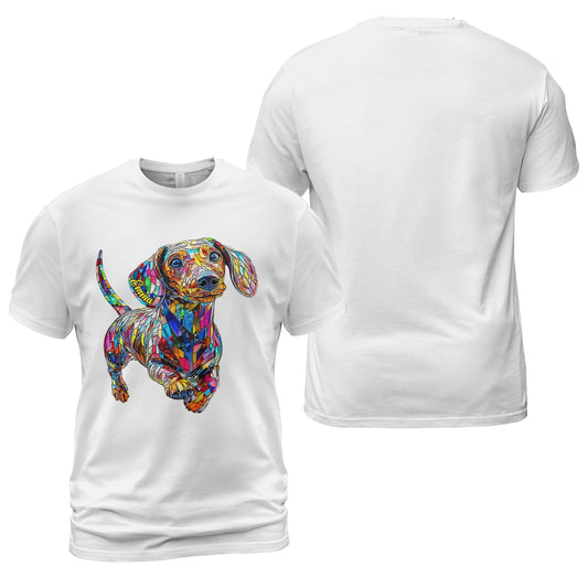 Cowgic Dachshund Love Colorful