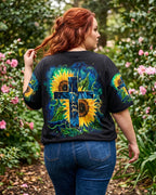 Cowgic Faith Hope Love Sunflower Women's All Over Print