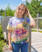 Cowgic Jesus Take The Wheel Floral Truck Watercolor Women’s All Over Print