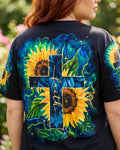 Cowgic Faith Hope Love Sunflower Women's All Over Print