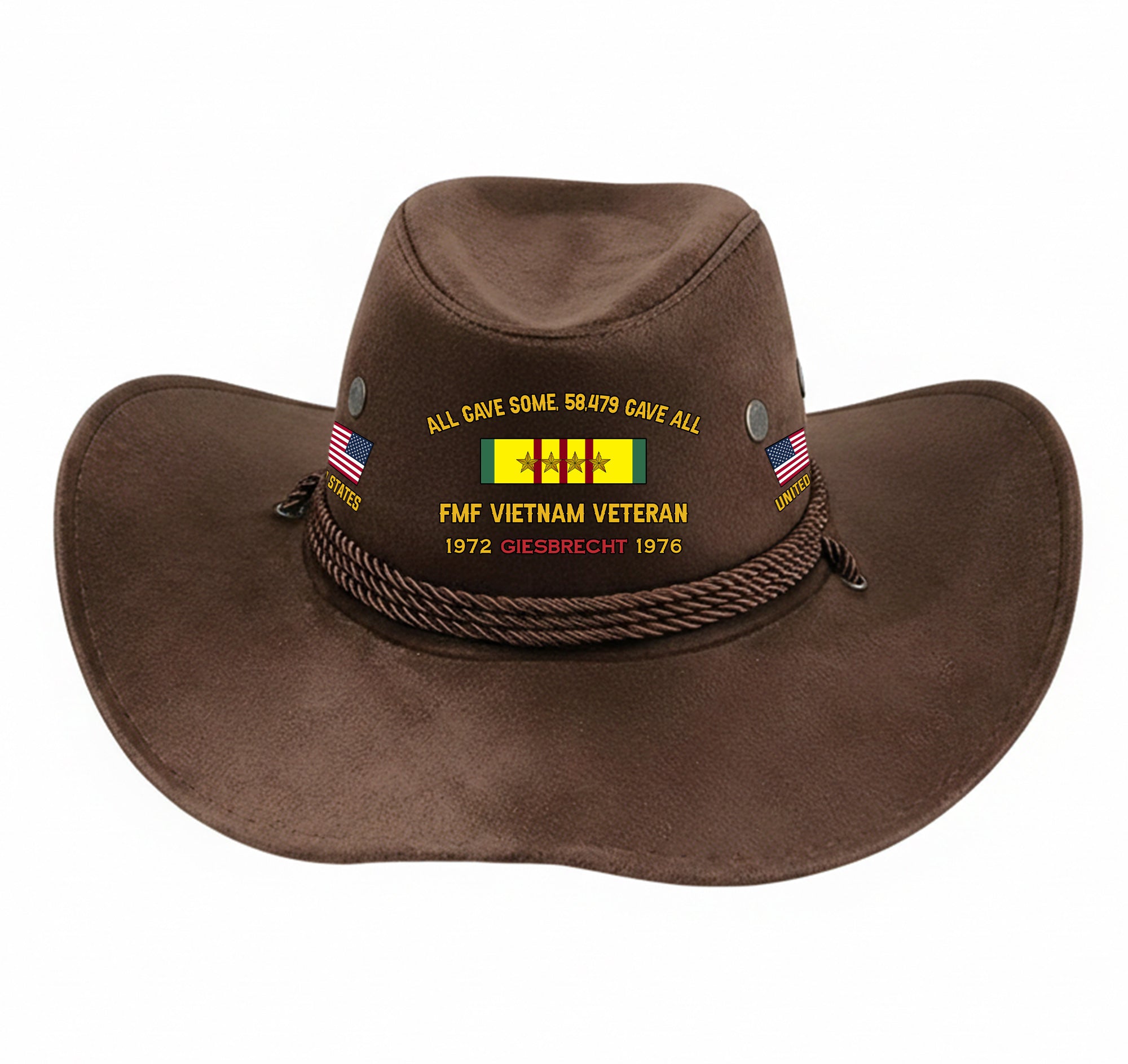 Cowgic Custom Vietnam Veteran - COWBOY HAT