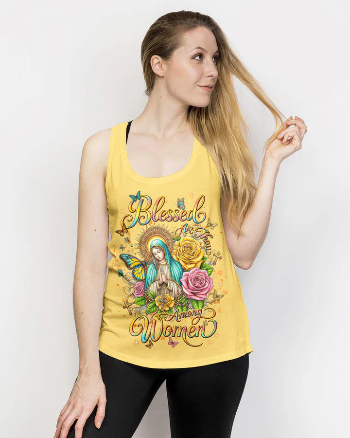 Cowgic Blessed Art Thou Among Women Women's All Over Print Shirt