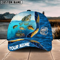 Cowgic Custom Name Panfish Fishing 3D Classic Cap