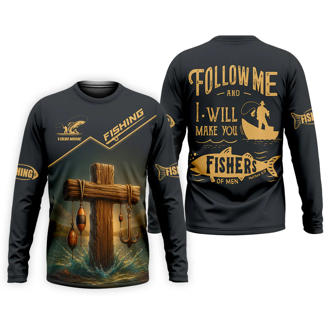 Cowgic Personalized Follow Me And I Will Make You Fishers Of Men