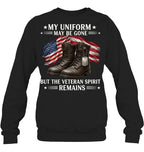 Cowgic Veteran MY UNIFORM MAY BE GONE