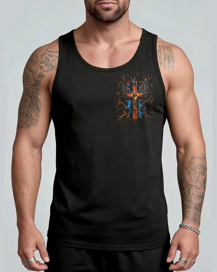 Cowgic I Only Kneel For One Man Jesus On Cross All Over Print Shirt