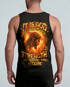 Cowgic It Is God Who Arms Me With Strength Men's All Over Print Shirt